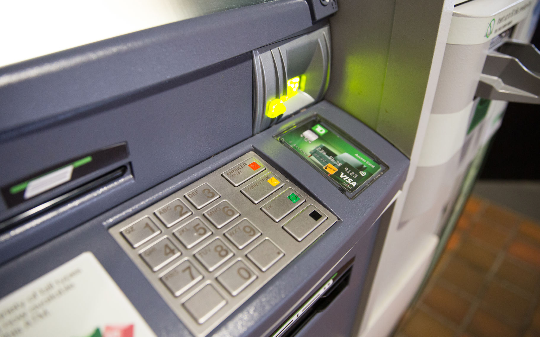 ATM in Atrium, Aug 19 2019